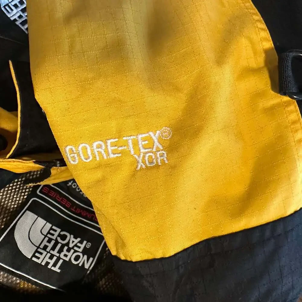 The North Face Summit Series Yellow and Black Gore-Tex Jacket